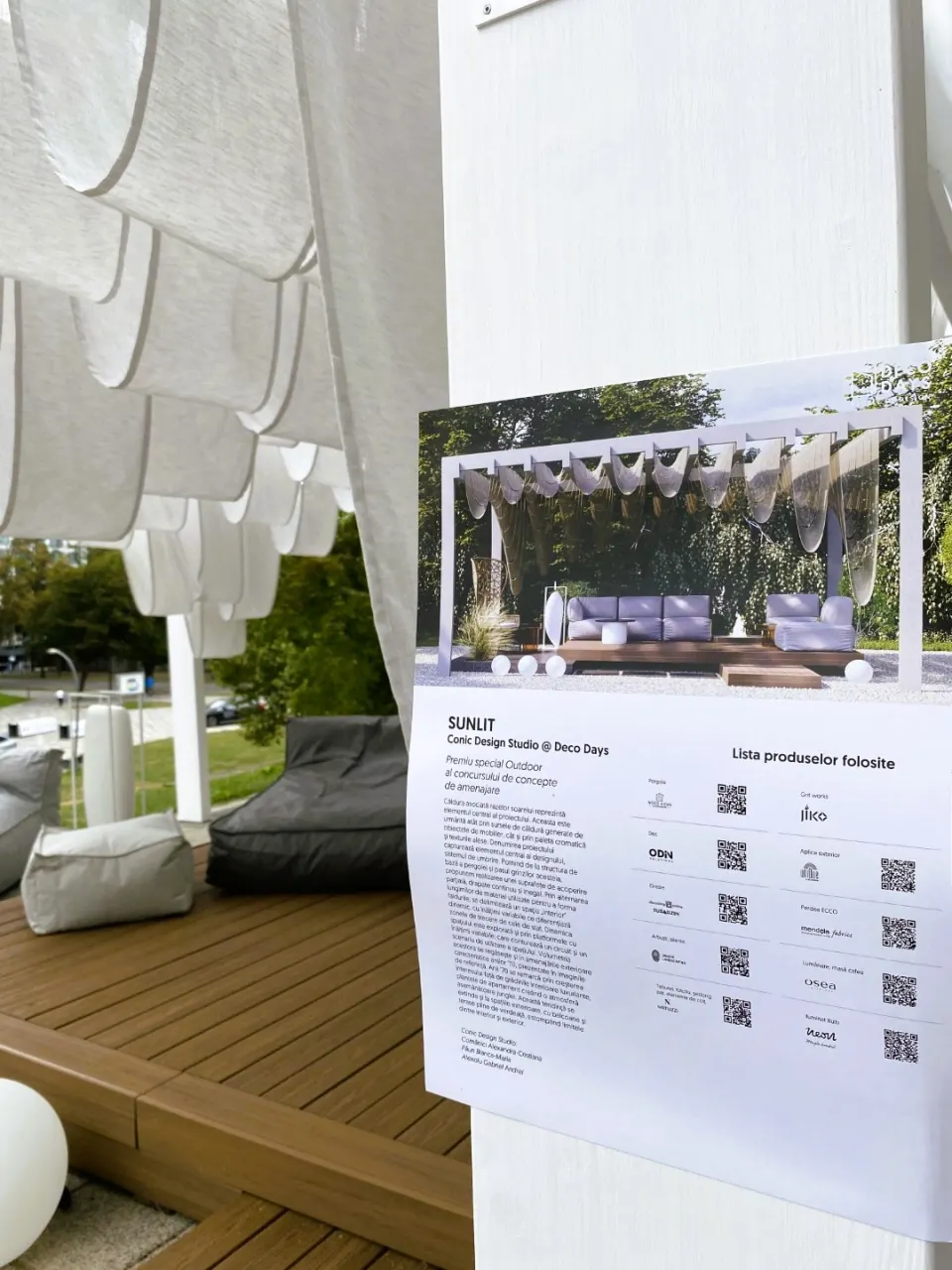 Sunlit — lounge exterior, Decodays 2024 — 7