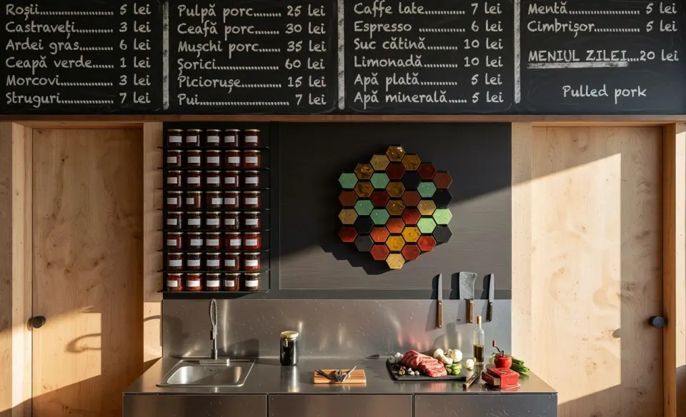 Magazin Tradiții și delicii — amenajare magazin alimentar, Mizil — 4