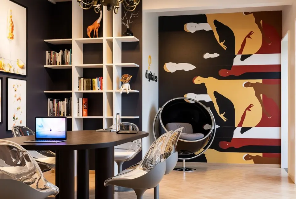 Birou Digitalee — amenajare birou de marketing, București Sector 1 — 4