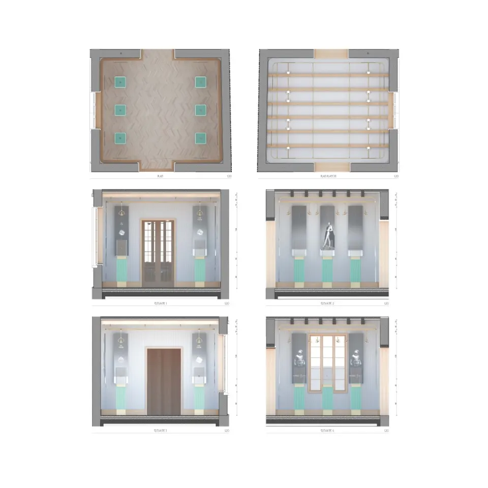 Parfumerie FH — amenajare showroom parfumerie, București — 15