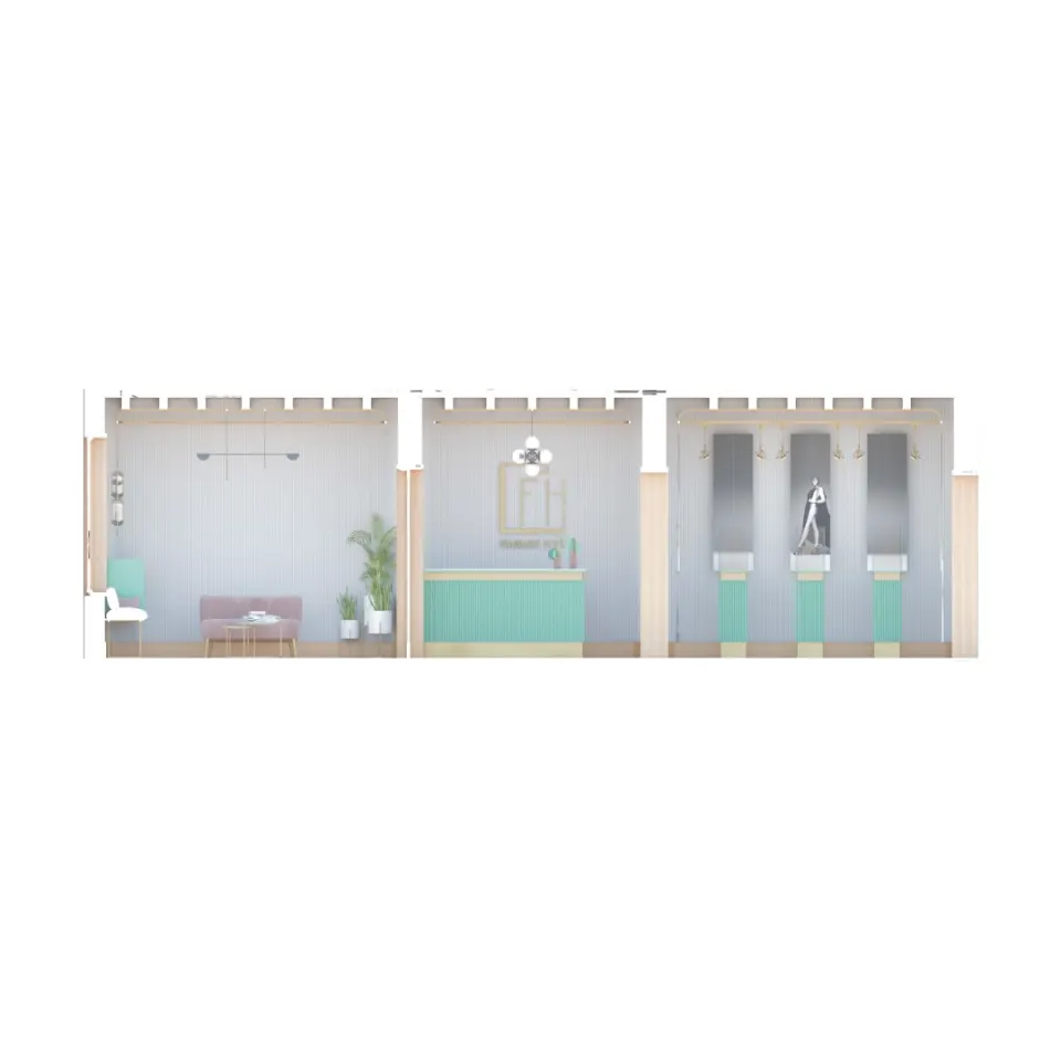 Parfumerie FH — amenajare showroom parfumerie, București — 18
