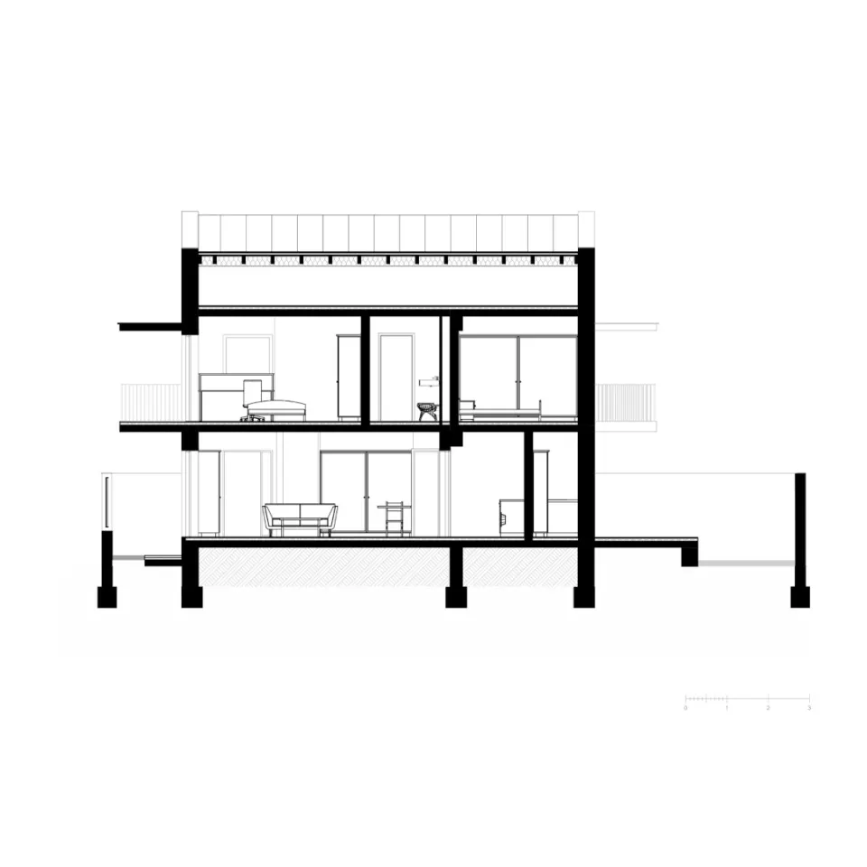 Casa GL — proiect casă P+1, 130 mp, București — 9