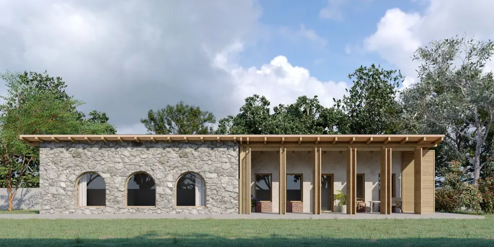 Casa LG — casă de vacanță pe parter, 120 mp — 2