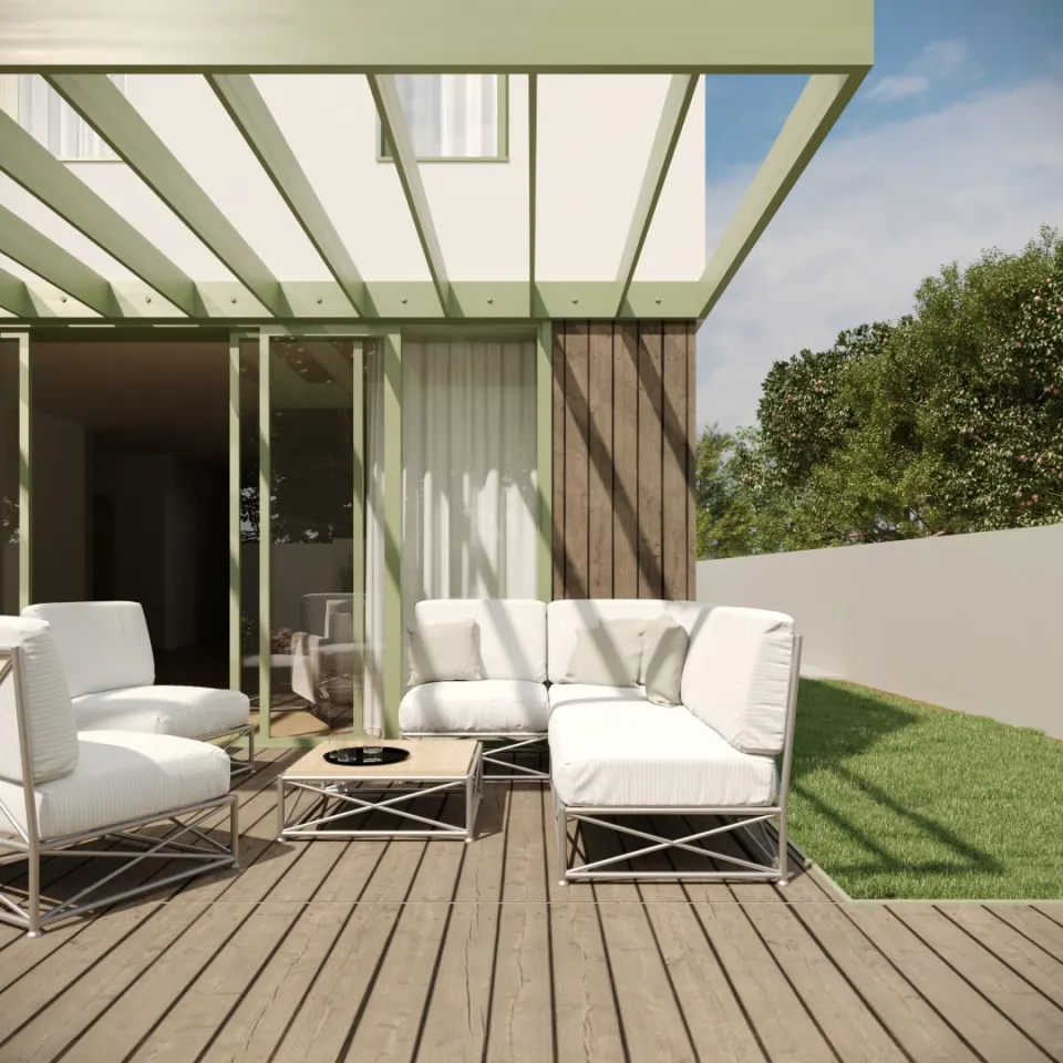 Casa D — proiect casă P+1, 297 mp, București — 2