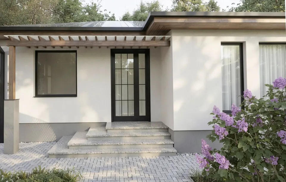 Casa C — proiect casă pe parter, 127 mp — 4
