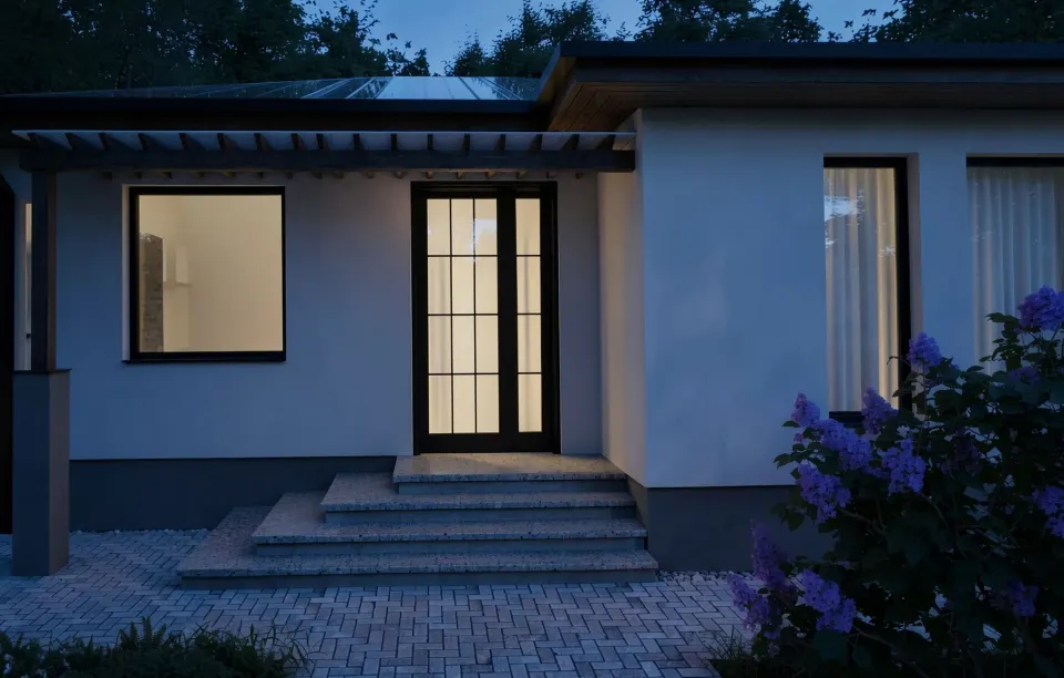 Casa C — proiect casă pe parter, 127 mp — 7